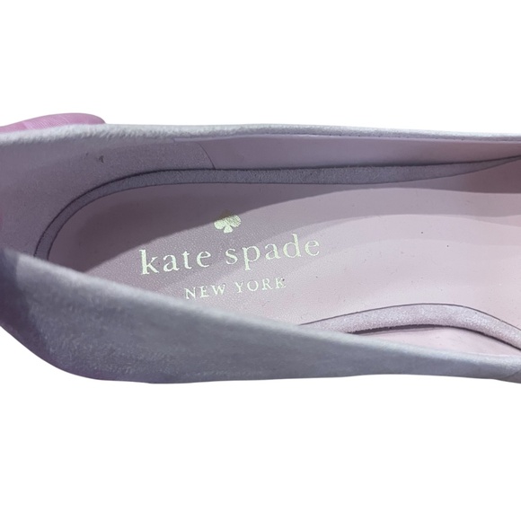 Kate Spade Women's Pale Pink Leather Heels Size 8B - Picture 8 of 9
